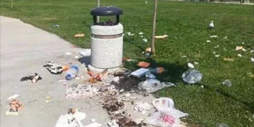 Pendik sahilinde utanç görüntüleri!