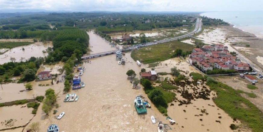 Düzce'de sel felaketi; 7 kayıp