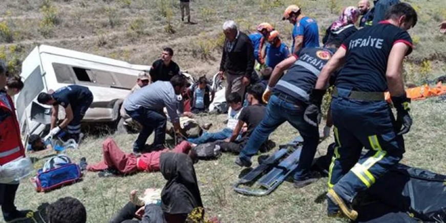 Van'da kaçak göçmen faciası; 14 ölü