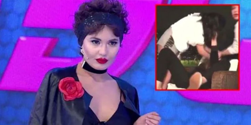 Bahar Candan bir kadını dövdü!
