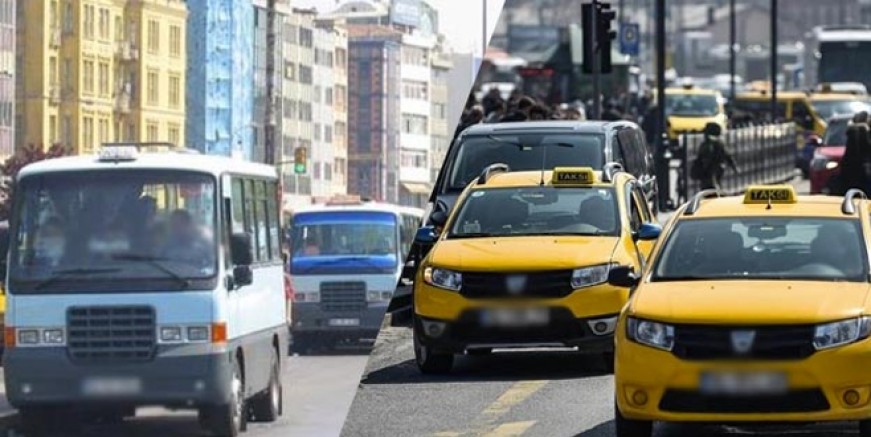 İstanbul'da taksi ve minibüse zam geldi