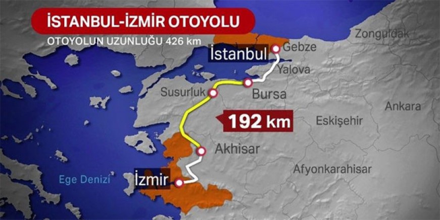 İstanbul - İzmir Otoyolu ücretleri ne kadar?