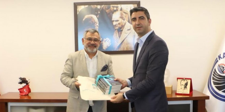 Peyami Çelikcan Gökhan Yüksel'i ziyaret etti