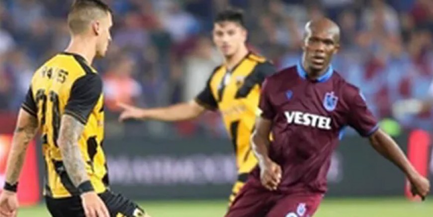 Trabzonspor AEK'ya yenildi ama turladı
