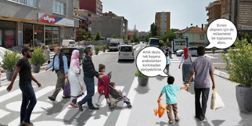 Yaya güvenliği Maltepe'de hayat buluyor
