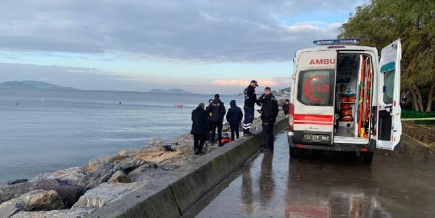 Kartal'da denizden kadın cesedi çıktı