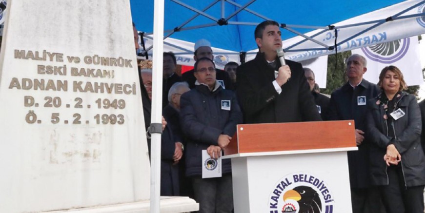 Adnan Kahveci Yakacık'ta anıldı