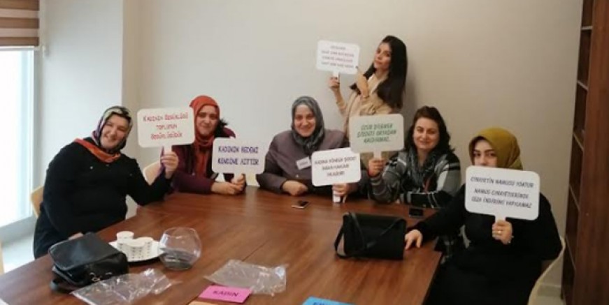 Maltepeli kadınlara sağlık eğitimi