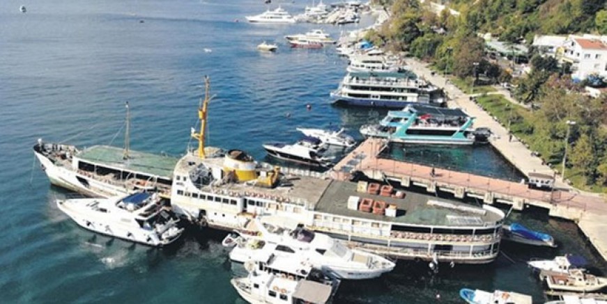 Paşabahçe vapuru Haliç'te yenileniyor