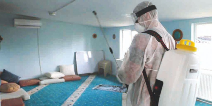 Kartal'da korona virüs tebdirleri artırıldı