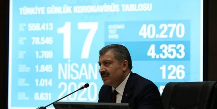Fahrettin Koca'dan pik noktası açıklaması