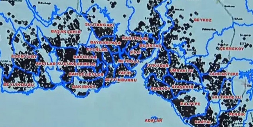 İstanbul'da koronavirüsün en çok görüldüğü ilçeler!