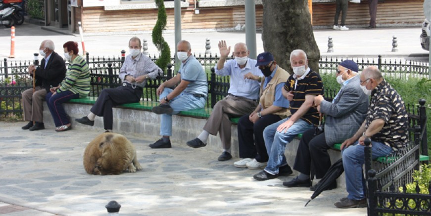 Kartal'da 65 yaş ve üstü hareketliliği
