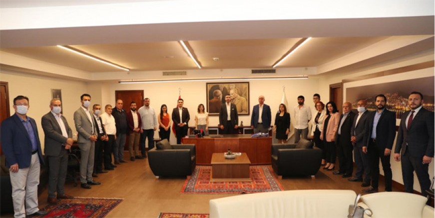 CHP yönetimi Gökhan Yüksel'i ziyaret etti