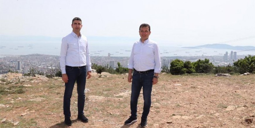 Gökhan Yüksel ve İmamoğlu Aydos'u halka açıyor