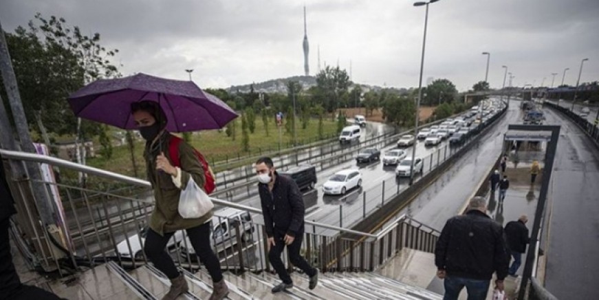 Meteoroloji'den İstanbul için kuvvetli yağış uyarısı