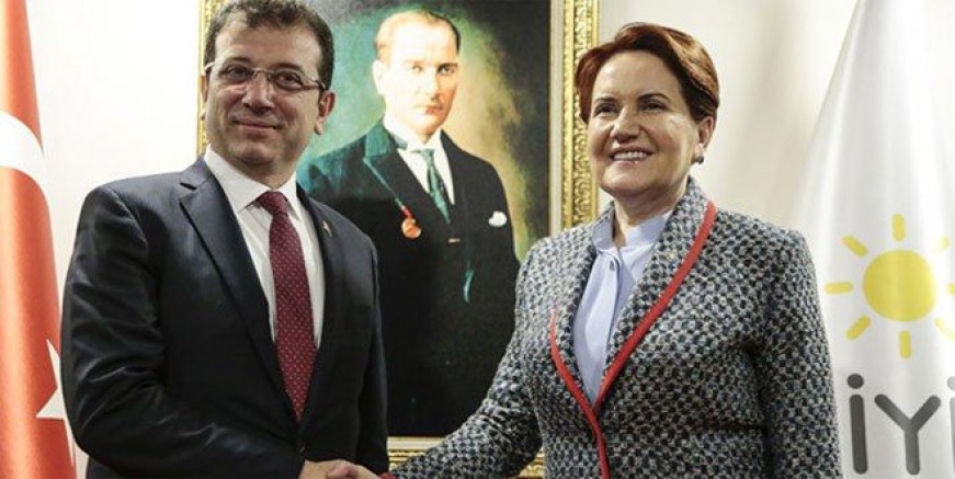 Akşener'den İmamoğlu'na tam destek