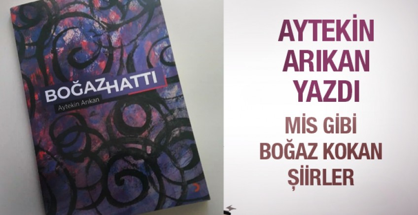 Aytekin Arıkan'ın şiir kitabı 'Boğaz Hattı' raflarda