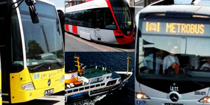İstanbul'da toplu taşımaya yüzde 10 zam