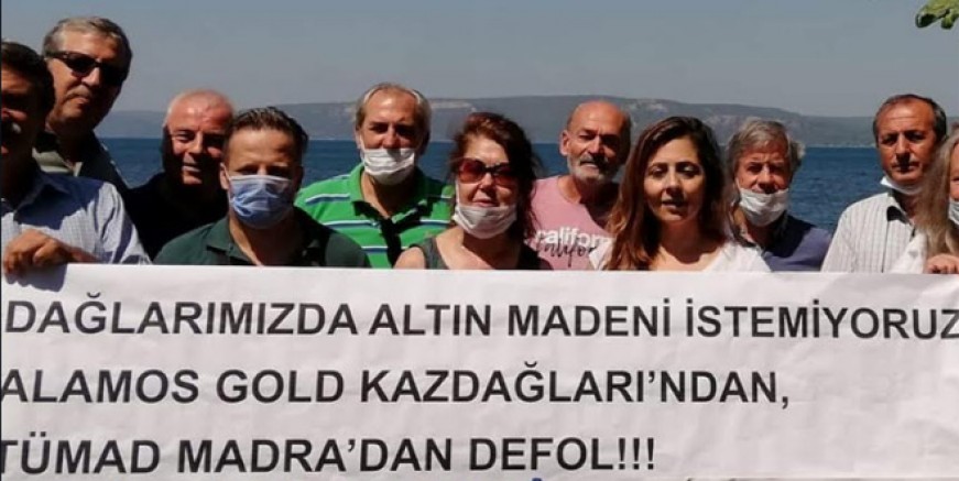 Yeşil Sol Parti'nin Kazdağları eylemi engellendi