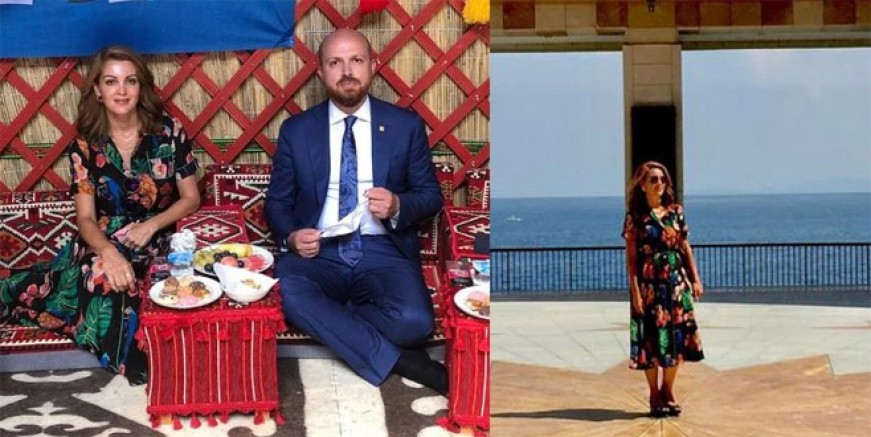 Nagehan Alçı Bilal Erdoğan’la Ahlat'taki Külliyeyi gezdi