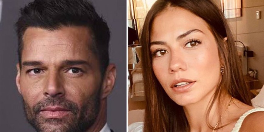 Ricky Martin Demet Özdemir’i takibe aldı.