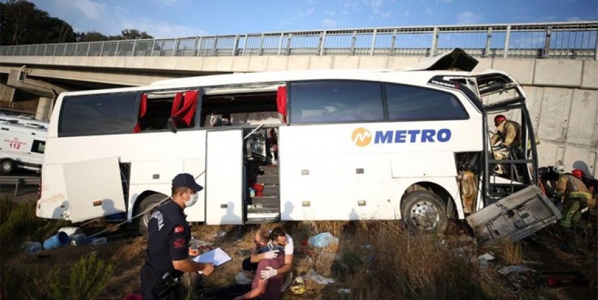 Yine Metro Turizm yine facia; İstanbul'da 5 ölü