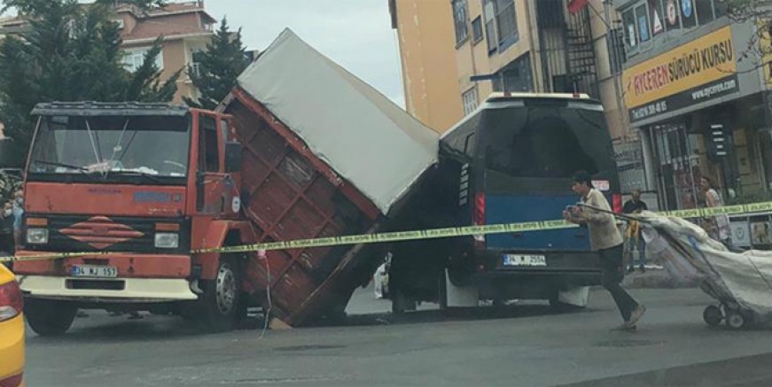 Kartal'da faciaya ramak kaldı