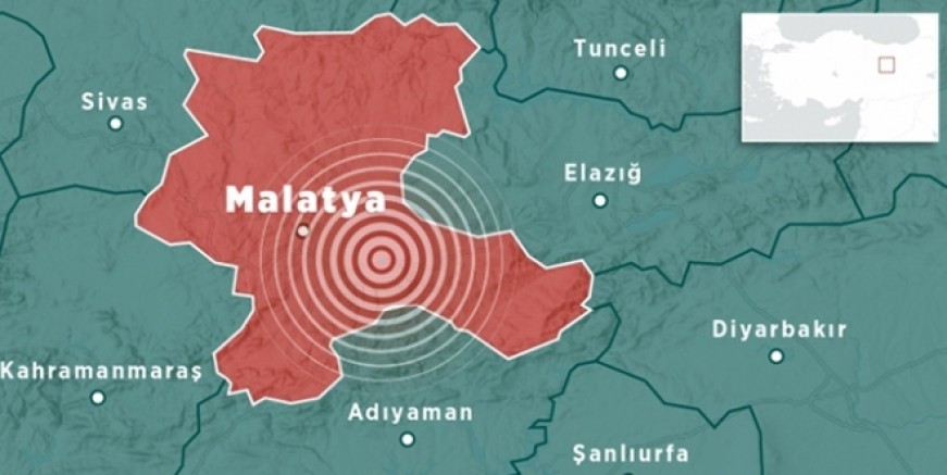 Malatya'da peş peşe depremler!