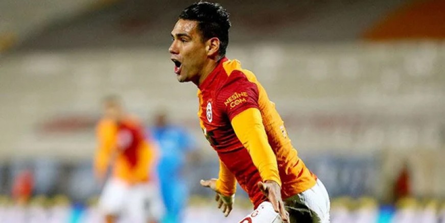 Galatasaray'da Falcao sevinci