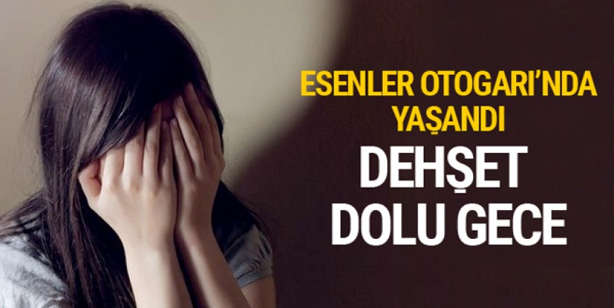 Genç kadına otogarda iğrenç tuzak!