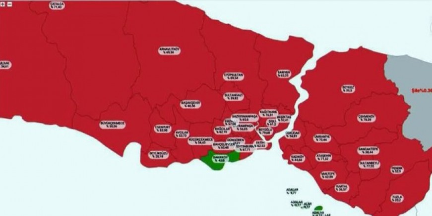 İstanbul'da korkunç koronavirüs bilançosu