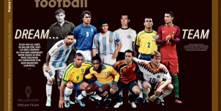 Futbol tarihinin en iyi 11'i belirlendi