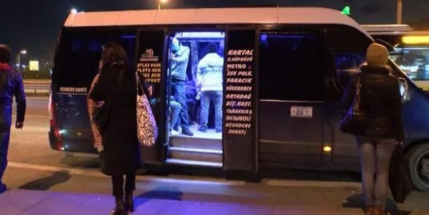 Minibüsçülerin hileli cam uyanıklığı!