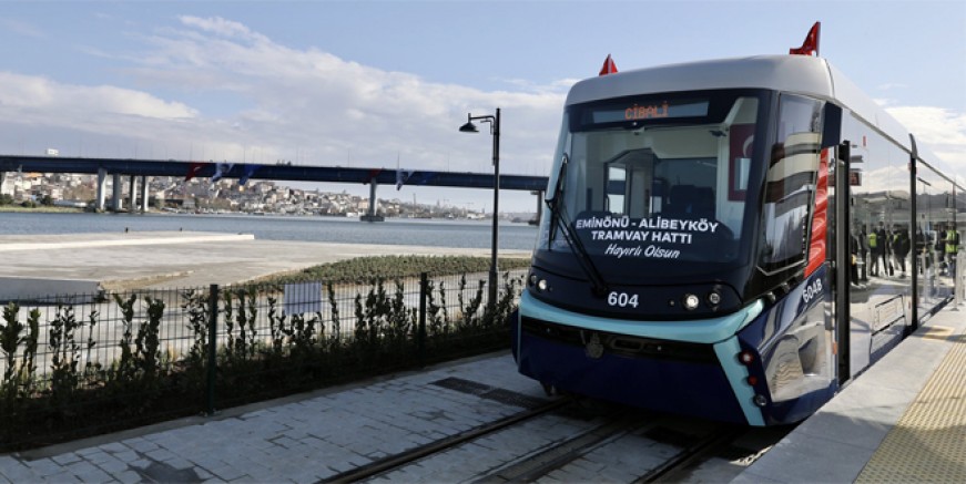 Eminönü-Alibeyköy Tramvay Hattı açıldı