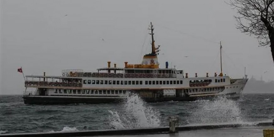 İDO ve Şehir Hatları'nın bazı seferleri iptal edildi