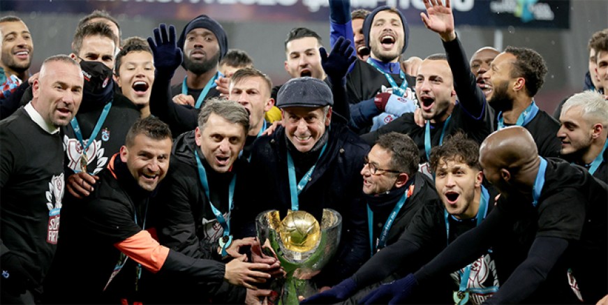 Süper Kupa şampiyonu Trabzonspor