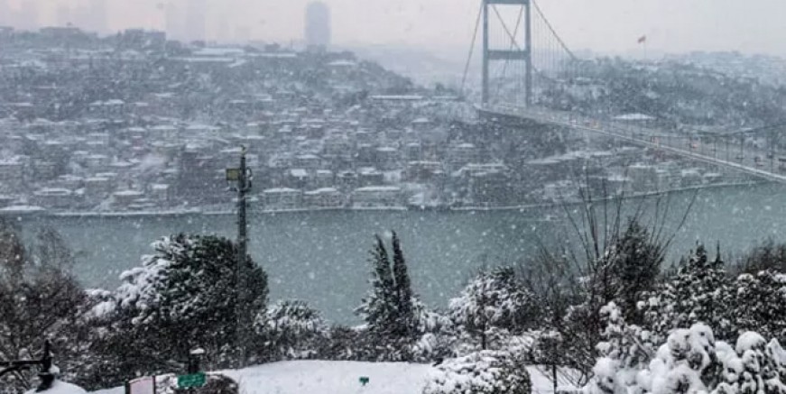 İstanbul'da 7 gün boyunca kar yağacak