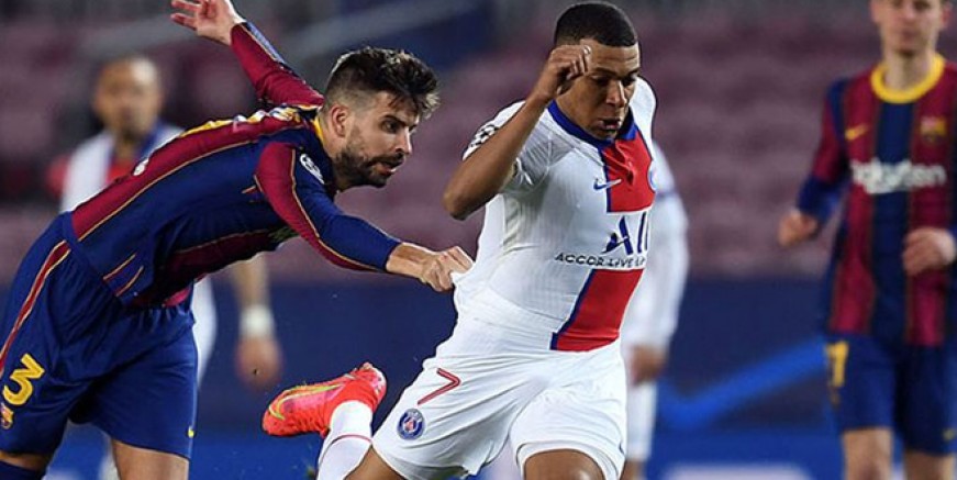 Mbappe Barcelona'yı fena dağıttı