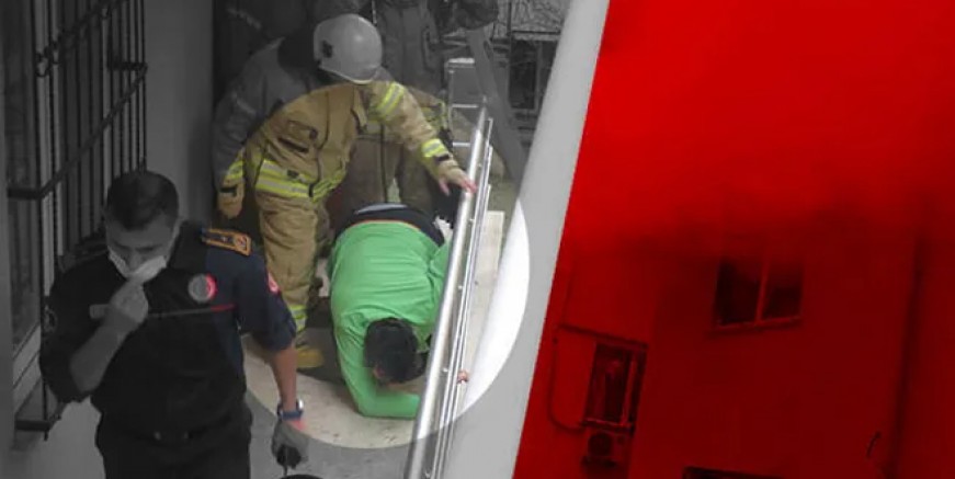 Maltepe'de yangında can pazarı!