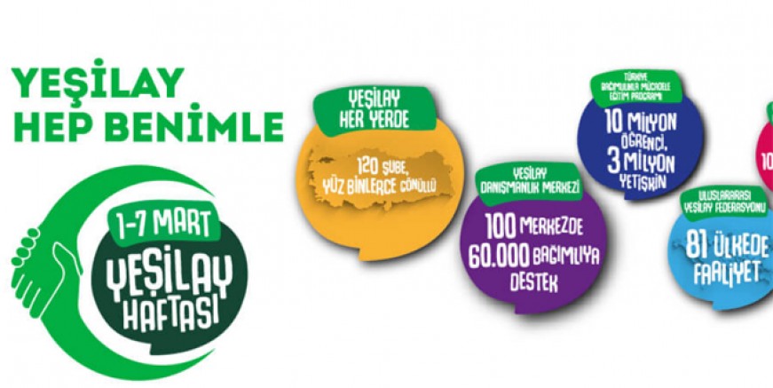 Yeşilay 101. yaşında 'Hep benimle' diyor!