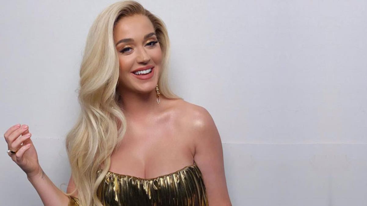 Katy Perry klozetin tepesine çıktı