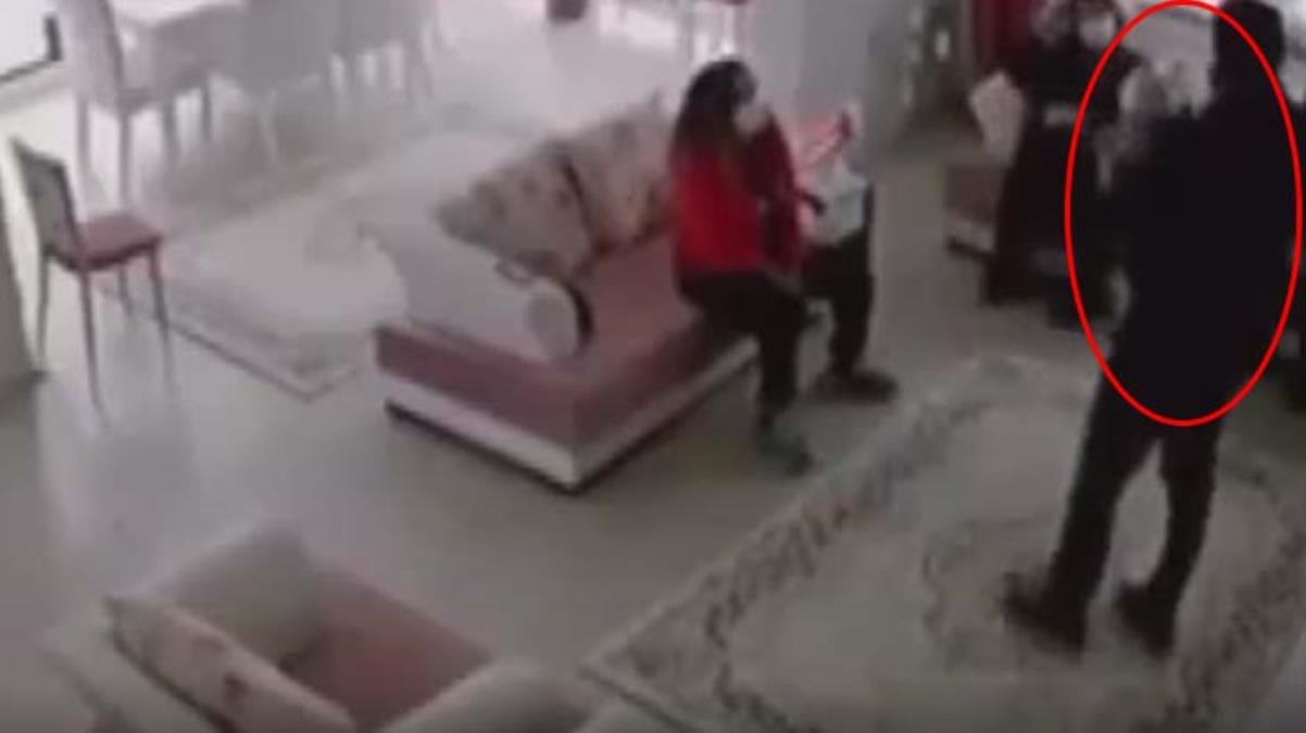 Baba 4 aylık bebeğiyle pencereden  kaçtı