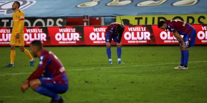 Trabzonspor 12 puan kaybetti!