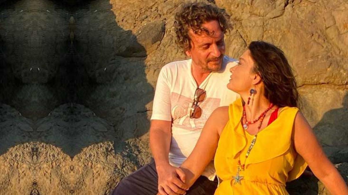Nurgül Yeşilçay öpmelere doyamadı!