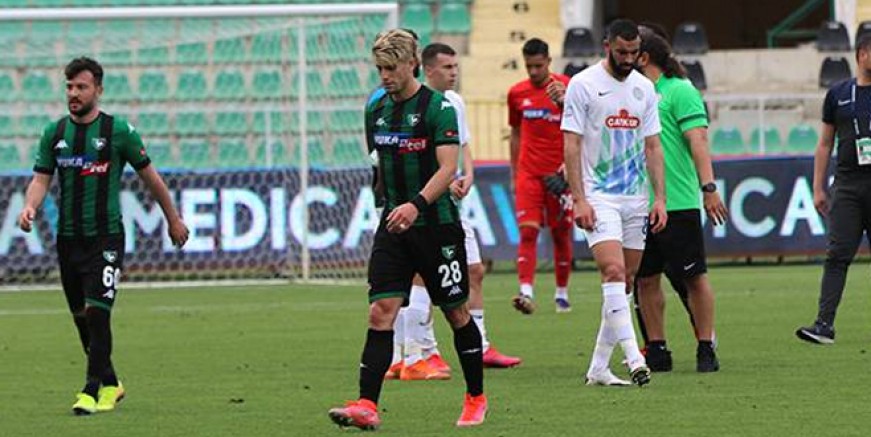 Denizlispor Süper Lig'e veda etti