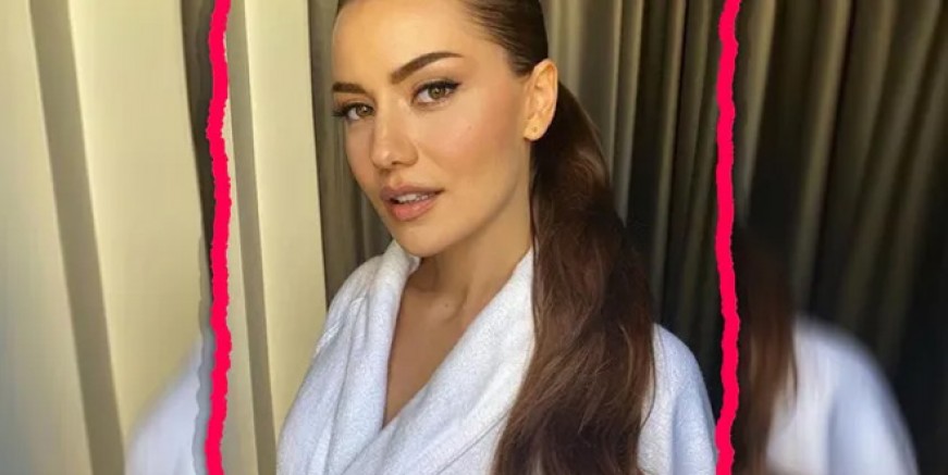 Fahriye Evcen'e bornoz tepkisi!