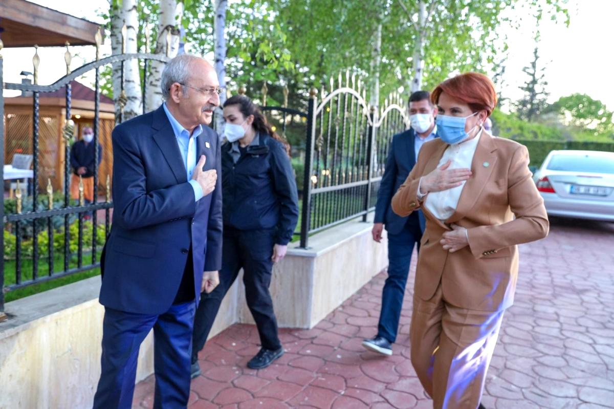 Akşener ve Kılıçdaroğlu iftarda buluştu