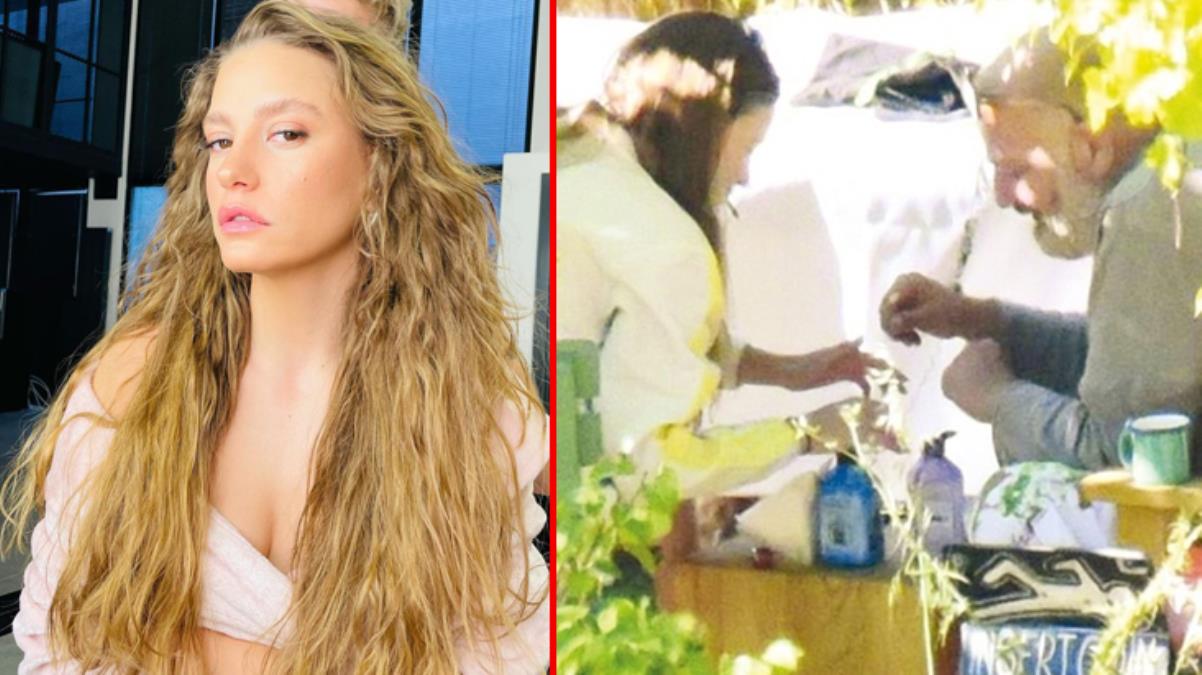 Serenay Sarıkaya yine yakalandı