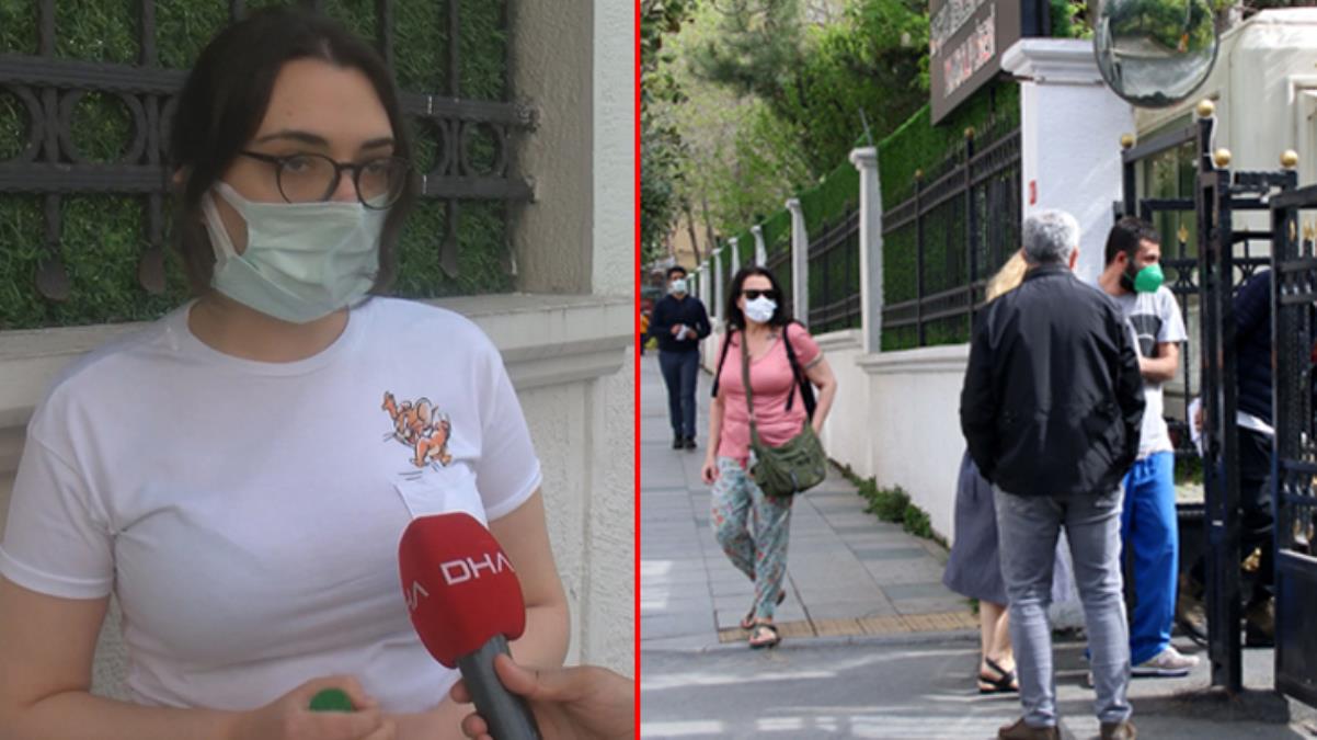 Maskesi çıkarılmak istenince sınavı terk etti